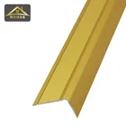 Philippines market high demand products aluminum anti slip step tile edge profile stair nosing trim