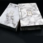 custom logo insulated Marble Pattern Luxury shipping box corrugated Gift Packaging Cardboard Paper Boxes