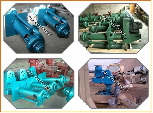 High pressure vertical closed impeller slurry pumps