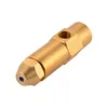 CNC Machine turning gold plate aluminum5052/titanium/C3600 Solid Brass Diesel Waste Oil Compressed Air Mist Fuel Burner Nozzle