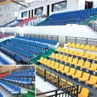 High quality outdoor temporary grandstand seating system bleachers Seat grandstand stadium chair for sale