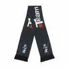 factory wholesale best sale good standard football scarf knitted pattern