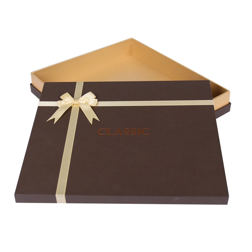 custom luxury cardboard suit packaging gift box garment with