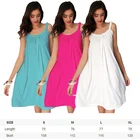 Women Shoulder Strap Round Neck Casual Going out Mini Dress