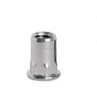 A2 A4 SS304 SS316 Stainless steel Knurled Flat Countersunk Hex Head Rivet Nut