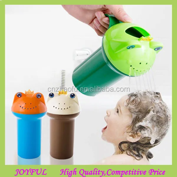 amazon hotting tearless baby bath shower cup child wash hair eye