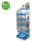 Custom Design Stable Metal Display Stand For Engine Oil