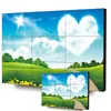 55 inch 3.5mm indoor uhd security lcd monitor 4k lcd video wall build with controller