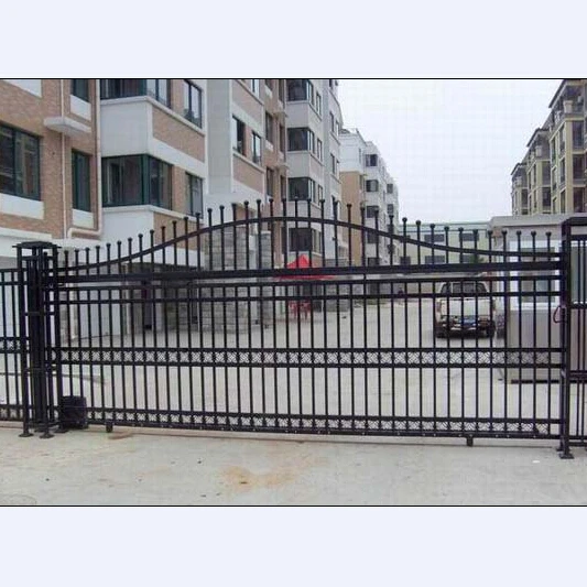 Steel Galvanized Industrial Outdoor Gate Spear Fence Decoration