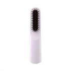 New style LCD display high quality electric hair straightening brush rechargeable cordless hair straightener