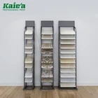 Kaierda Marble Slabs Quartz Stone Display Rack For Retail Store Display