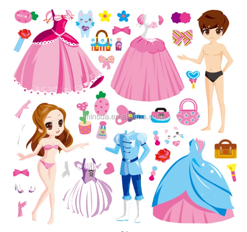 dress up sticker