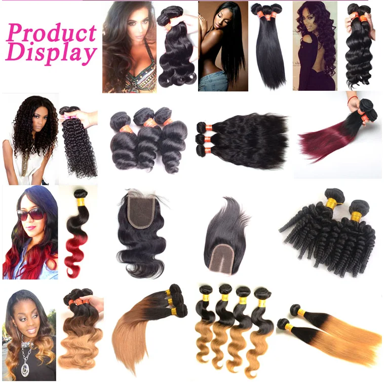 Wholesale Malaysia Ombre Human Hair 10 30inch 8a Colored Red Hair
