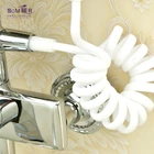 Wall mounted bathroom concealed shower faucet set
