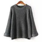 Reliable quality pullover crew neck oversize sweater women cashmere