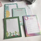 Hot custom unicorn binding sticky notes memo pad for diary