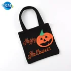 Pumpkin Design Eco Custom Tote Non Woven Shopping Bags