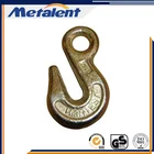 High quality metal small eye sling lifting harness hook with safety latch rigging hardware hooks