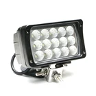 china manufacturer 12V 24V square 6 inch 45W Epistar led truck light for volvo truck headlight