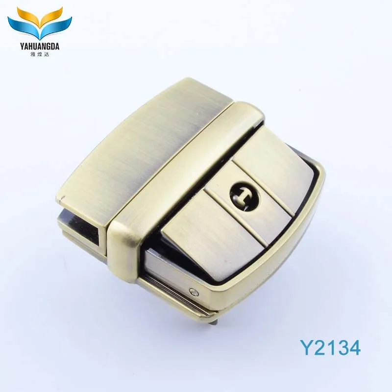 high end handbag turn lock or purse lock bag hardware accessories