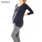 New long sleeve essential high quality wholesale seamless maternity t shirts