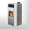 Smokeless pellet stove indoor freestanding installation with large hopper capacity