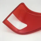 Red Custom Plastic Injection Molded Foldable Motorcycle Side Body Cover