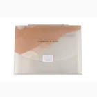Hot Sale Office Stationery Organizer Letter Size Custom Design Portable Plastic Pocket Expanding Accordion Folder