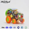 Fancy kids mini train toys for taste sweet fruit shaped jelly gummy candy