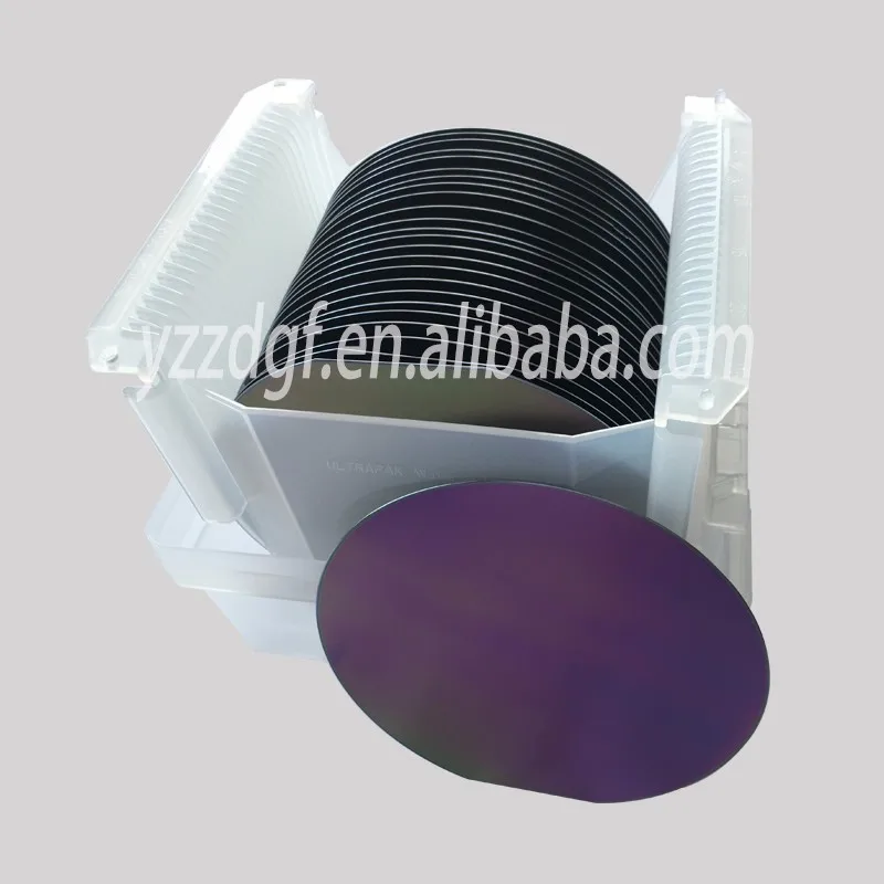 Inch Single Side Polished P Type Single Crystal Silicon Wafer To