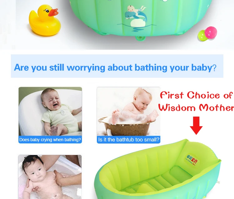 swimming baby spa bathtubs inflatable baby bathtub