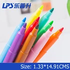 Assorted Colors Water Color Marker Pen Fine Tip Connected Multi Color Art Marker Pen Supplier