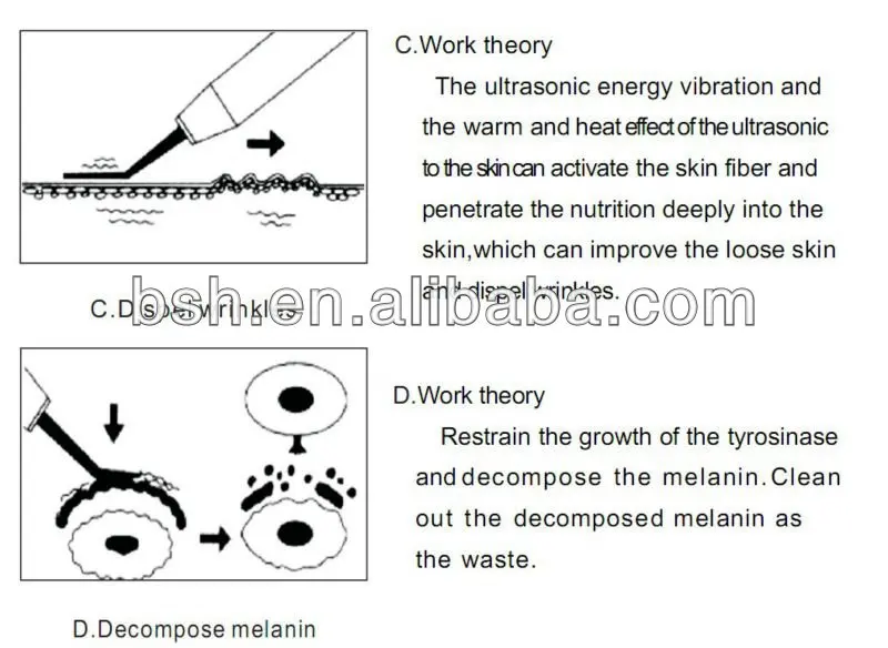 Wholesale Best Fortune Personal Care Beauty Equipment BF1203 Skin Scrubber