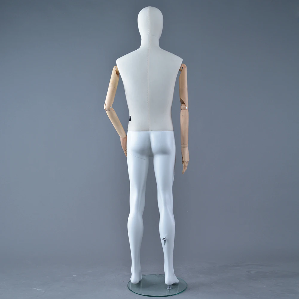 全身男士面料覆盖人体模特男士西装服装形式人体模型出售