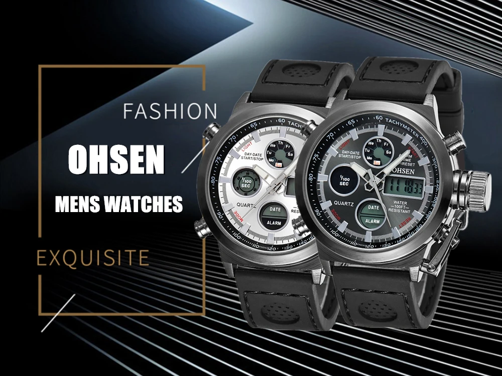ohsen watch ad1601 manual