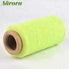 Various color apple green high twist polyester weaving yarn NE 5S yarn for weaving carpet