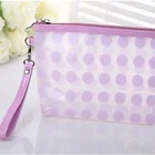 EU certificate REACH standard frosted pvc bag with customized logo