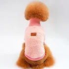 Hot Sales Autumn Winter Spring Coral Fleece Simply Dog Apparel