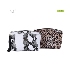 elegant special gift new design pvc leather cosmetic clutch