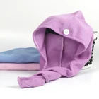 Cheap Towel Cheap Microfiber Towel Hair Cap Turban Wrap Hair Head Drying Towel
