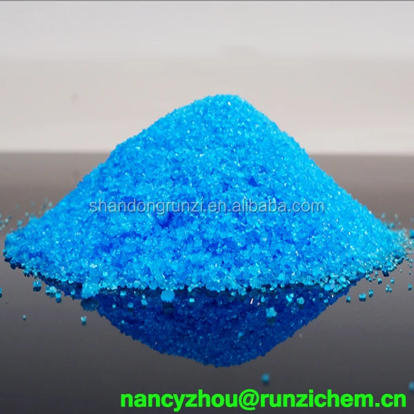 Runzi Brand Blue Vitriol Agriculture Fertilizer Copper Sulphate In