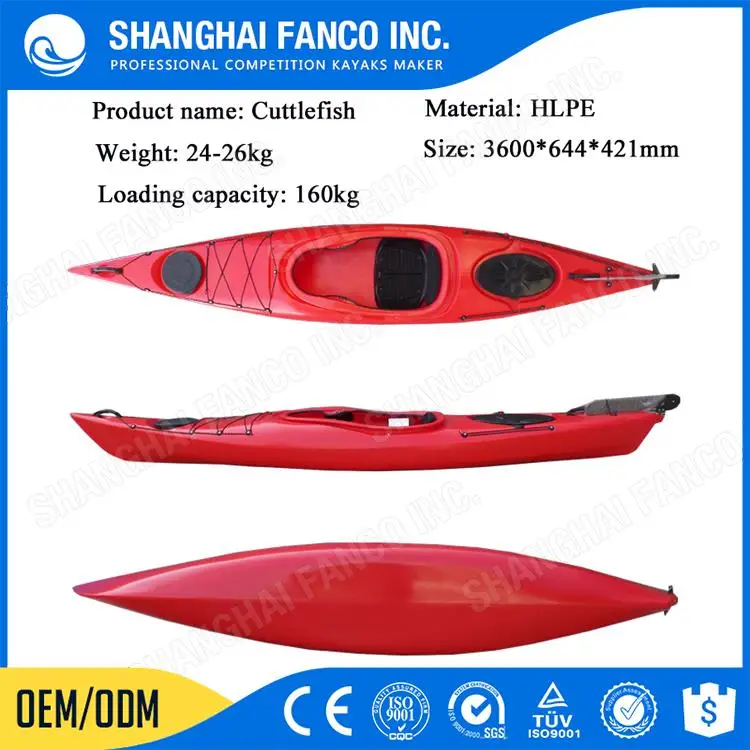 2016 Hot sale single fishing kayak