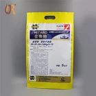Custom design small printing clear plastic laminating pouches stand ziplock snacks packaging bag