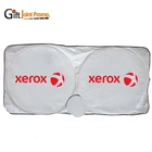Promotional Foldable 190T Sliver Printed LOGO Car Front Window Sunshade