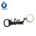 Guitar Shape Venzia Souvenirs Metal Wine Bottle Opener Keychain