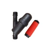 Farm Irrigation PP Material T & Y Type Saving Water Disc Filter Drip Irrigation Filters