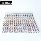 fly screen door and window curtain metal security chain curtain for blind