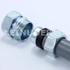 Manufacturer IP65 Thickened Circlip Self Secured Pipe Fitting Electrical Metal Connector