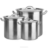 Large Capacity Heavy Duty Stainless Steel 100 liter cooking pots for restaurant