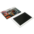 Promotion Customized Cmyk Full Color Flat Plate Fridge Thermometer Magnet Yiwu